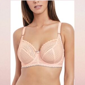 Freya Daisy lace balcony bra in blush AA5132blh